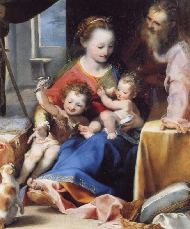 Federico Barocci The Madonna and Child with Saint Joseph and the Infant Baptist Norge oil painting art